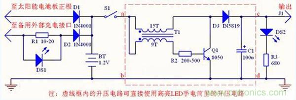 微型太陽能供電板DIY，給手電筒收音機(jī)供電