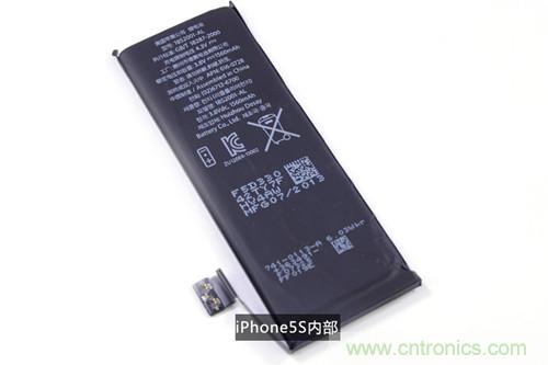 土豪金iPhone 5S拆解：內(nèi)部結(jié)構(gòu)升級，維修難度增加