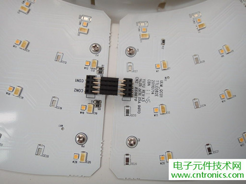 高端大氣上檔次！智能遙控調光LED吸頂燈拆解