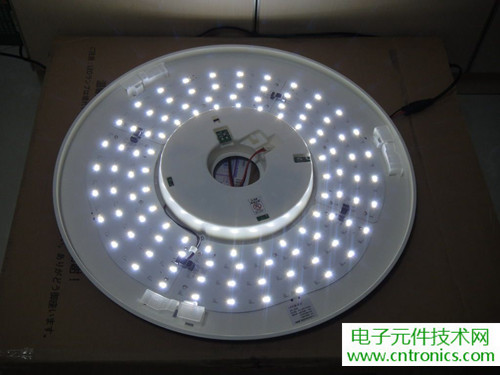 高端大氣上檔次！智能遙控調光LED吸頂燈拆解