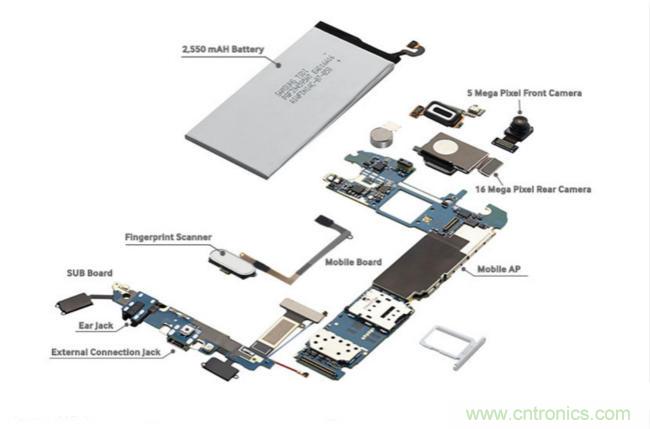 拆解三星Galaxy S6/S6 Edge，網友大呼“有料”！