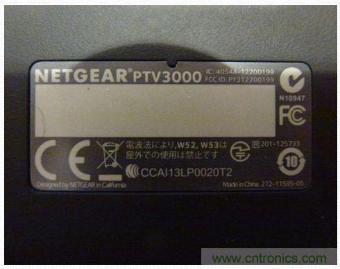 圖(b)：圖解便宜又好用的媒體適配器PTV3000。