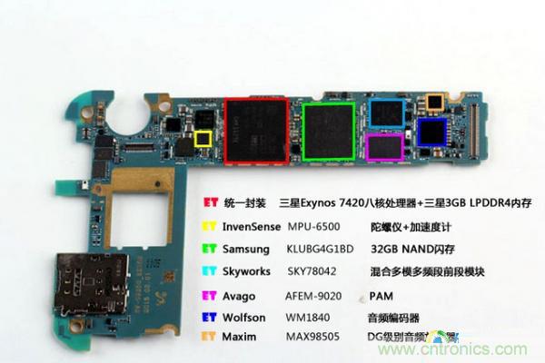 三星S6 Edge+拆解：比S6 Edge加在哪里？