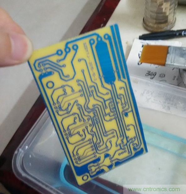 嘗試了四次PCB制作， 最后一發(fā)算是成功了