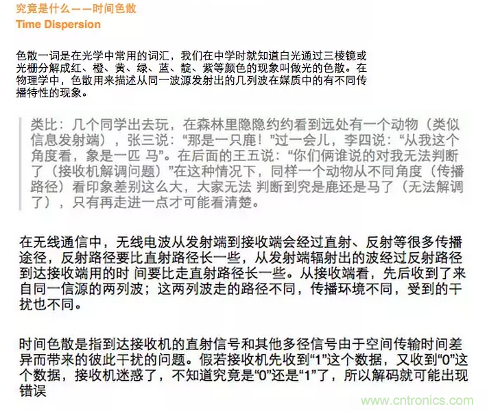 這樣比喻無線通信中的那些專業(yè)術(shù)語，也是沒誰了
