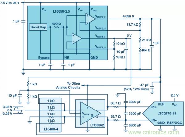 可驅動電流的高精度基準電壓源，它是這樣的……