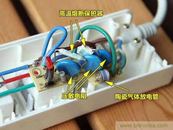 電源插座如何防雷？巧用壓敏電阻&陶瓷氣體放電管