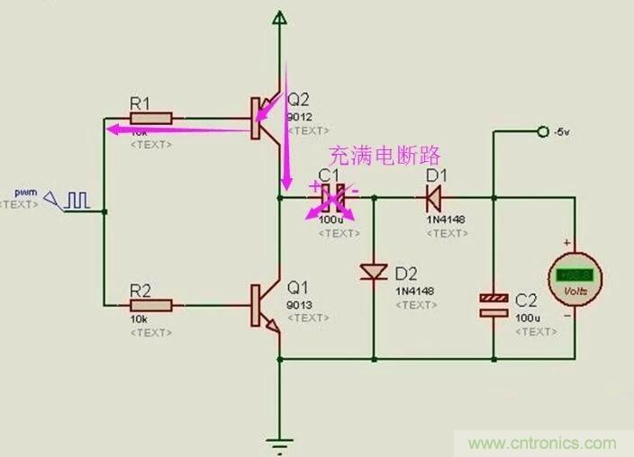 負(fù)壓是怎么產(chǎn)生的？附電路詳細(xì)分析