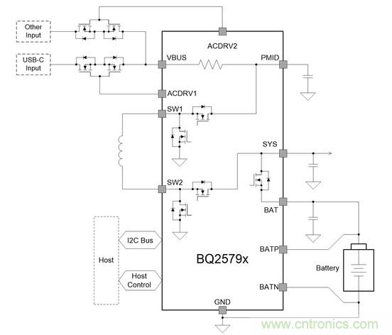 Buck-Boost集成電路提供更快的充電速度，更長的電池壽命