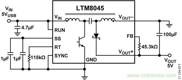 USB供電、915MHz ISM無(wú)線電頻段、具有過(guò)溫管理功能的1W功率放大器